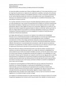 Reporte de lectura: Minuta de banco de México