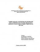 FORMULACIÓN DE LA ESTRATEGIA DE DISTRIBUCIÓN PARA LA EMPRESA COCO FACTORY