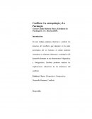 Conflicto: Antropologia y Psicologia