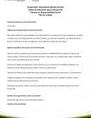 Práctica en Responsabilidad Social Plan de trabajo