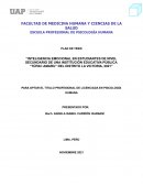 INTELIGENCIA EMOCIONAL EN ESTUDIANTES DE NIVEL SECUNDARIO DE UNA INSTITUCIÓN EDUCATIVA PÚBLICA