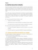 EL CENTRO EDUCATIVO VERSÁTIL