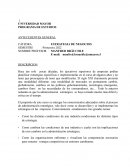 Programa calendario estrategia de negocios