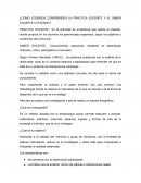 Como podemos comprender la practica docente y el saber docente cotidiano?
