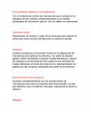 Procedimiento analitico