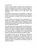 La democracia