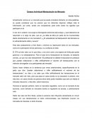 Ensayo Individual-Manipulación de Mercado