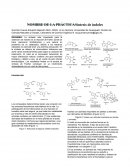 Sintesis de indoles