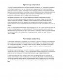 Aprendizaje cooperativo y colaborativo