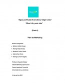 Plan de marketing Empresa “Blue Life, pura vida”