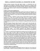 LA QÜESTIÓ COLONIAL I EL "DESASTRE" DE 1898