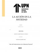La acción de la sociedad