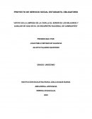 APOYO EN LA LIMPIEZA DE LA CAPILLA EL SEÑOR DE LOS MILAGROS Y AUXILIAR DE GUIA EN EL XX ENCURNTRO NACIONAL DE CAMINANTES