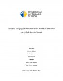 PRÁCTICA PEDAGÓGICA TRANSMITIVA QUE AFECTA EL APRENDIZAJE DE LOS ESTUDIANTES