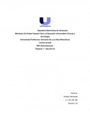 Informe administrativo