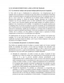 EL ESTABLECIMIENTO DE LA RELACIÓN DE TRABAJO