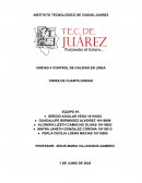 UNIDAD 4 CONTROL DE CALIDAD EN LÍNEA