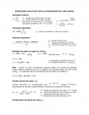 EXPRESIONES ANALITICAS PARA LAS PROPIEDADES DEL AIRE HUMEDO