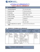 Actividad de aprendizaje N°1 “Vamos agrupar libremente"