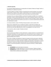 Caso empresa “Sabores de Tongoy”. Página 1