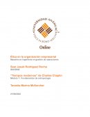 Tiempos modernos de Charles Chaplin