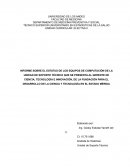 INFORME TECNICO DE COMPUTADORAS