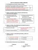 Fisioterapia cuestionario