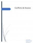 El conflicto de Kosovo