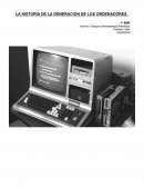 Historia de la generación de los ordenadores