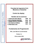 Fundamentos de Programación