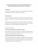 ANÁLISIS DE LA PARTICIPACIÓN DE LOS ESTUDIANTES UNIVERSITARIOS UAMEX. DEL EN PROGRAMAS DE MOVILIDAD (FACTORES Y MOTIVOS QUE LA DETERMINAN)