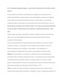 Responda la siguiente pregunta: ¿A qué se debe la Desconexión de los sistemas sensitivo motores?