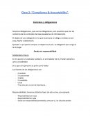 Clase 2: “Compliance & Acountability”. Contratos y obligaciones