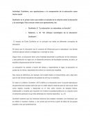 Actividad. Durkheim, sus aportaciones a la comprensión de la educación como hecho social