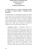 FINANZAS PÚBLICAS Y FEDERALISMO FISCAL