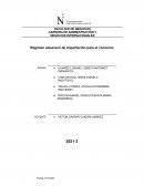 Régimen aduanero de importación para el consumo