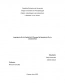 Importancia De La Familia En El Proceso De Adquisición De La Lectoescritura