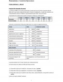 Planeamiento y Control de Operaciones