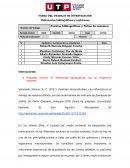 Fuentes bibliográficas y fichas de resumen