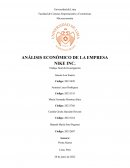 ANÁLISIS ECONÓMICO DE LA EMPRESA NIKE INC