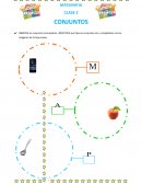 Conjuntos y pertenencia para inicial