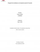 El papel de los sindicatos en la situación actual de Venezuela