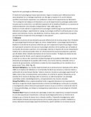 Aparición de la psicología en diferentes países