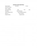 Historia clinica geriatrica