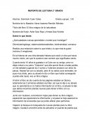 Reporte de lectura El libro mágico de la naturaleza