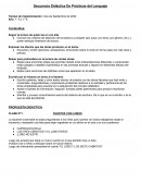 Secuencia Didáctica De Prácticas del Lenguaje