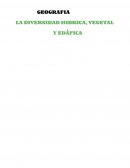 GEOGRAFIA. LA DIVERSIDAD HIBRICA, VEGETAL Y EDÁFICA