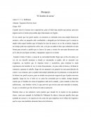 Bosquejo “El hombre de arena”