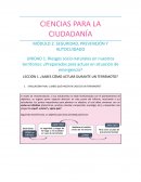 SEGURIDAD, PREVENCIÓN Y AUTOCUIDADO