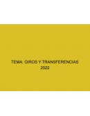 Giros y transferencias